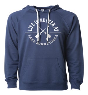 Lake Life Is Better Oars Personalized Hoodie